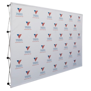 3mx2.25m straight banner wall