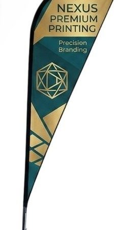 2M Sharkfin Flag