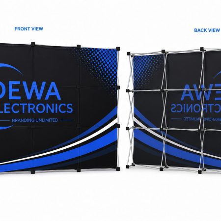 3.75Mx2.25M Banner Wall