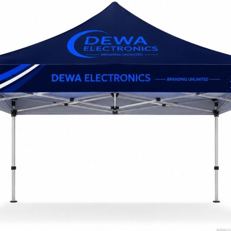 3Mx3M Aluminium Gazebo Hexagonal Legs