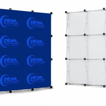 4.5Mx2.25M Banner Wall