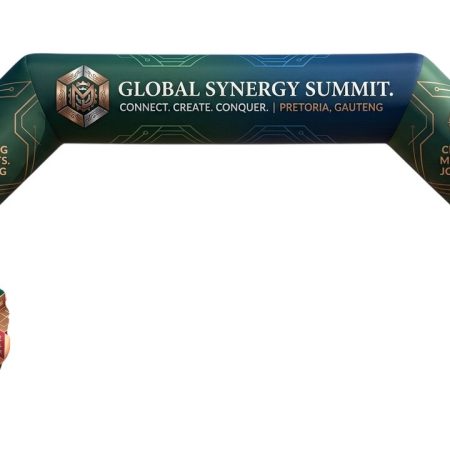 6Mx3M Inflatable Arc Banner