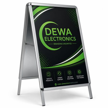 A1 Sandwich Board Round Coners