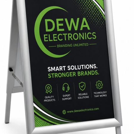 A2 Sandwich Board Round Coners