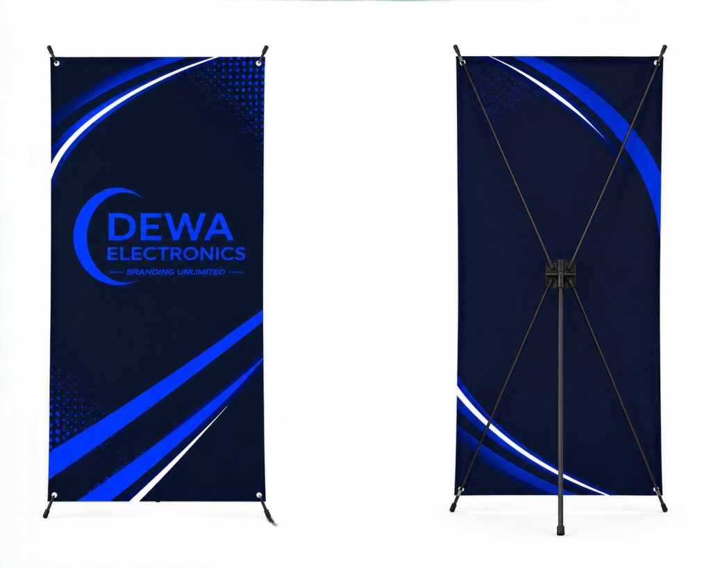 X Banner 1.2Mx2M