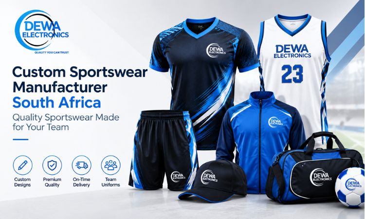 Custom Sportswear Manufacturer South Africa: Quality Apparel, Custom Designs